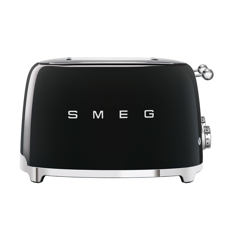 Smeg - 4-Scheiben Toaster TSF03 | Schwarz