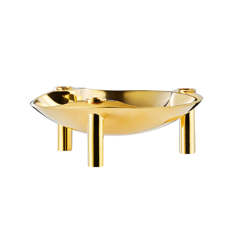 Stoff Nagel - Schale | Messing