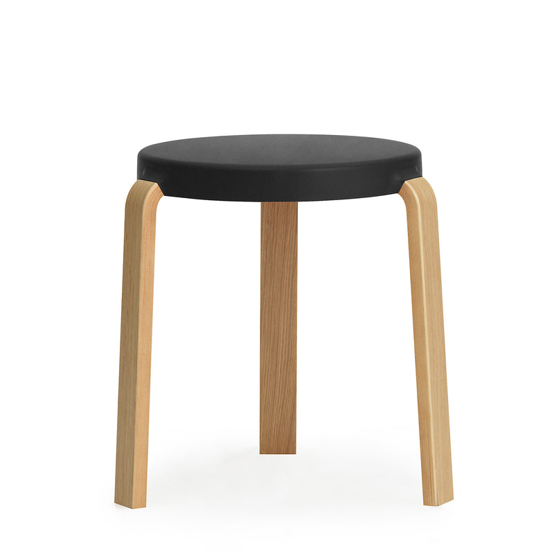 Normann Copenhagen - Tap Hocker | schwarz / Eiche