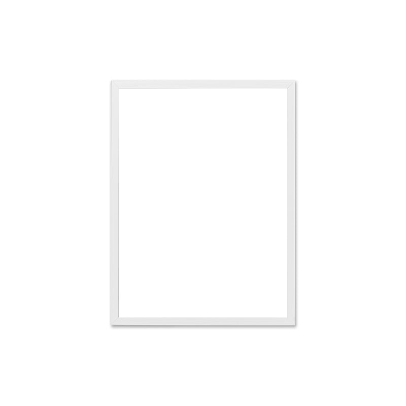 The Poster Club - Bilderrahmen Eiche weiß | Echtglas / 30 x 40 cm