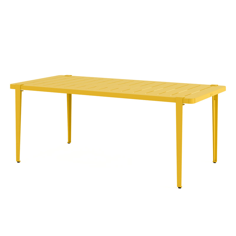 TipToe - Gartentisch MIDI Kollektion | 190 x 90 cm / sonnengelb