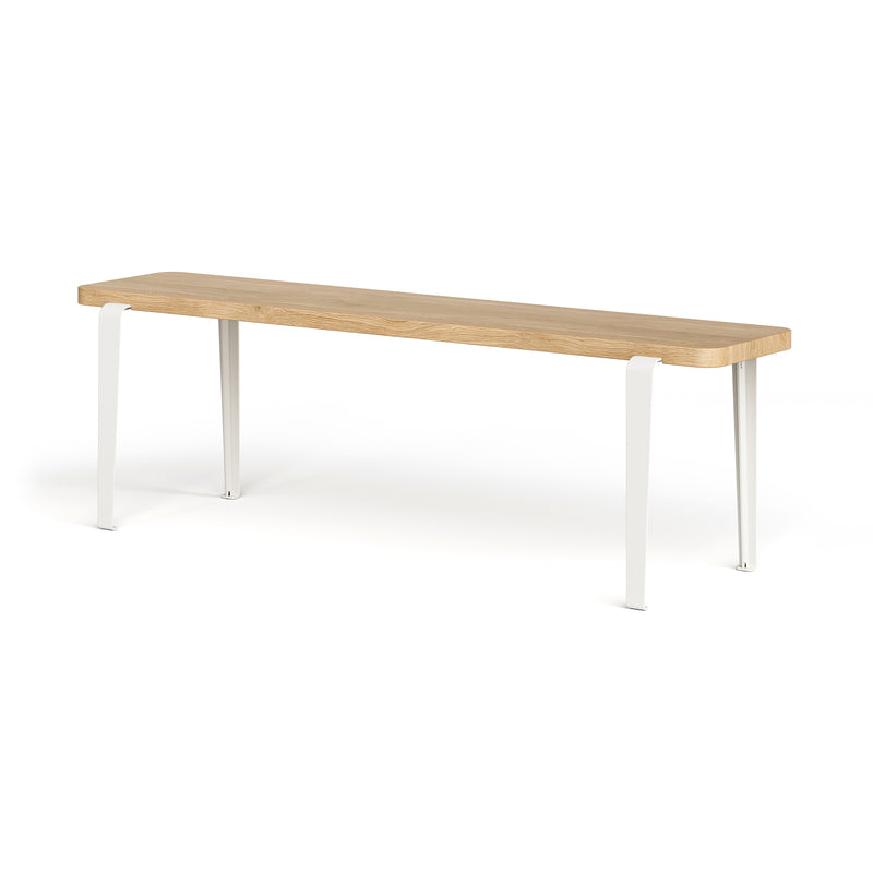 TipToe - LOU Bank | Eiche / 140 x 30 cm / creme weiß