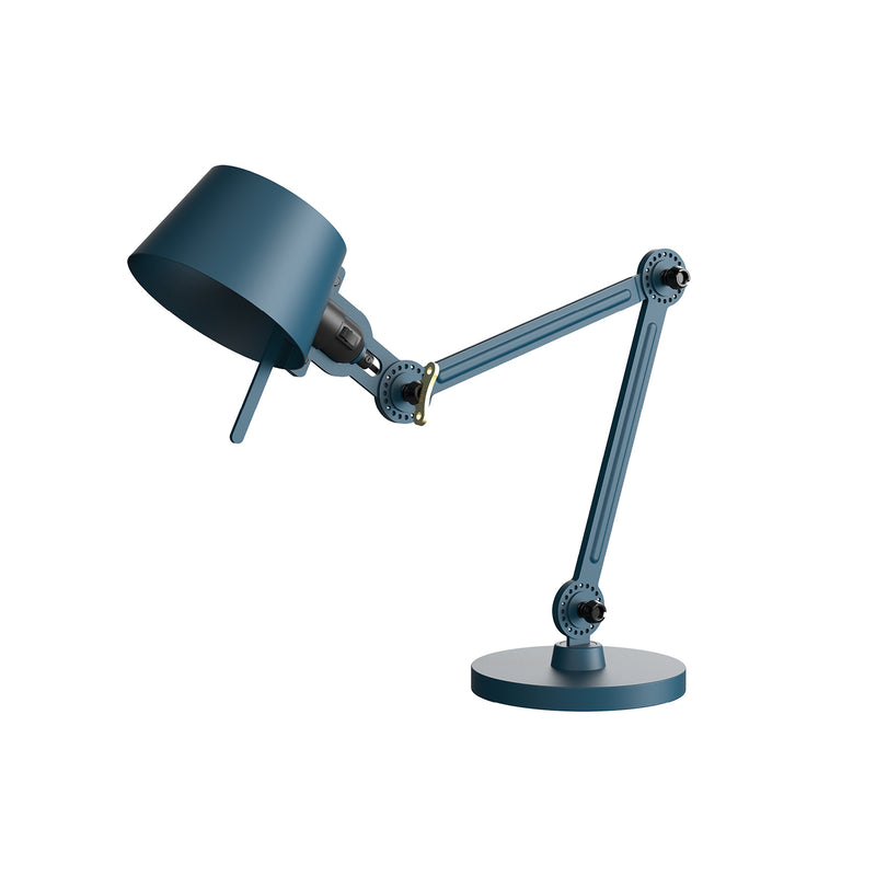 Tonone - Bolt 2 Arm Schreibtischleuchte klein | thunder blue