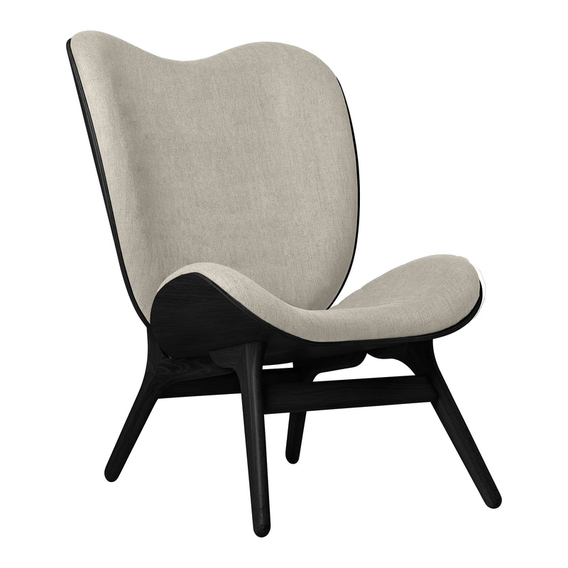 Umage - A Conversation Piece Tall Sessel | Eiche schwarz / white sands