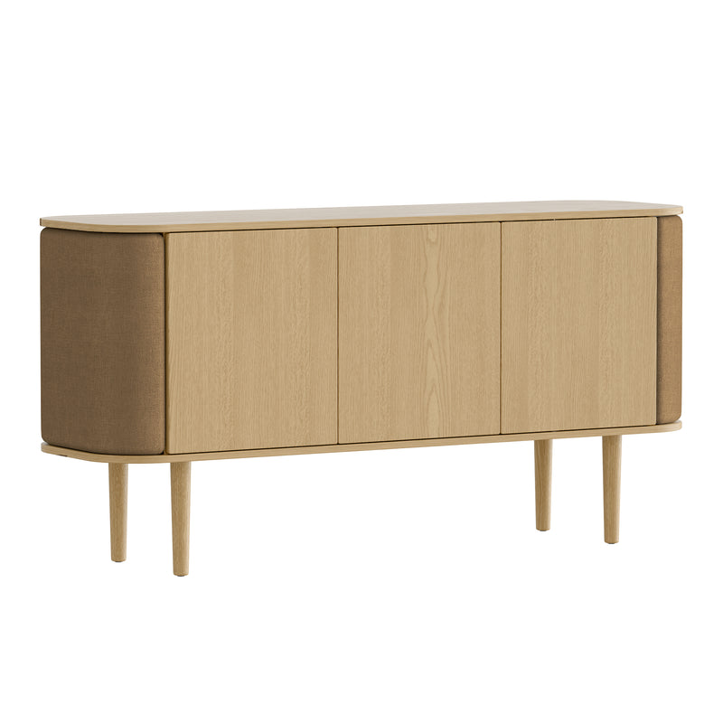 Umage - Treasures Sideboard | 3 Türen / Eiche natur / sugar brown