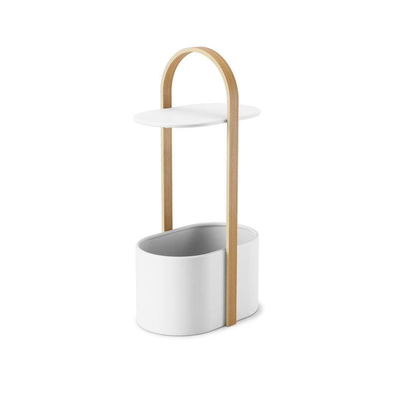 Umbra - Bellwood Storage Beistelltisch mit Ablage | natur/weiß
