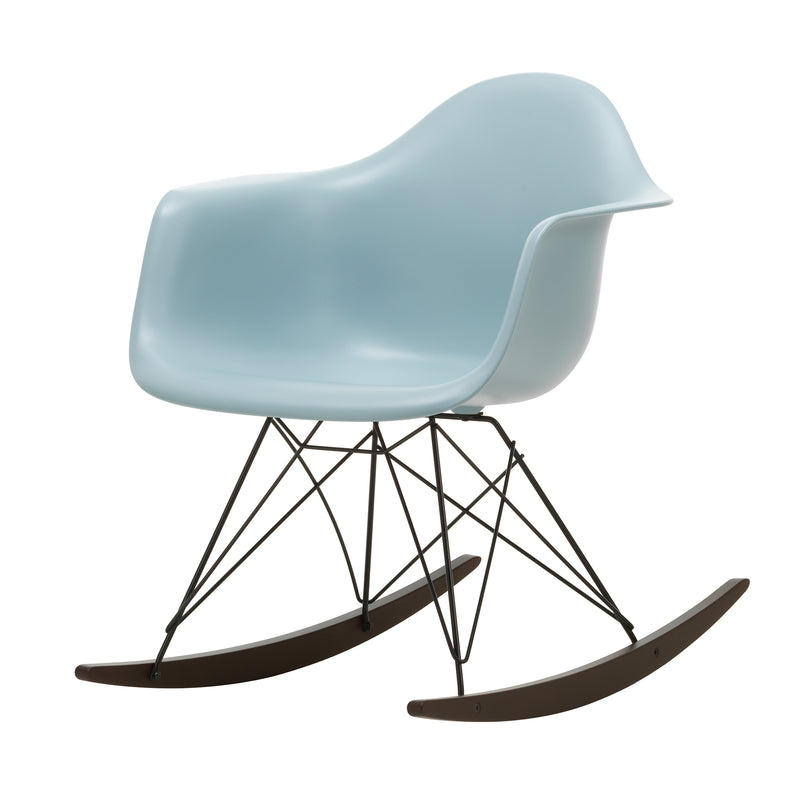 Vitra - Eames Plastic Armchair RAR | Kufen Ahorn dunkel / eisgrau RE / basic dark