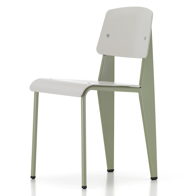 Vitra - Prouvé Standard SP Stuhl | Prouvé Gris Vermeer / warmgrau