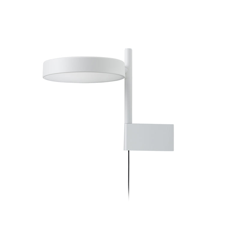 Wästberg - w242 Pastille alu LED Wandleuchte br1 | verkehrsweiß