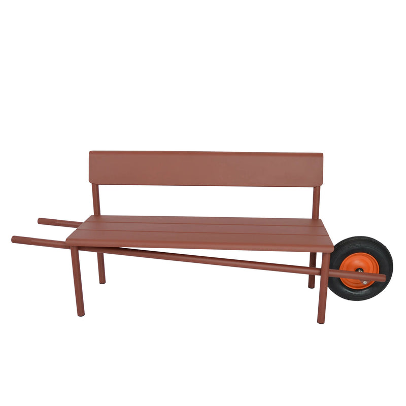 Weltevree - Wheelbench | oxide red