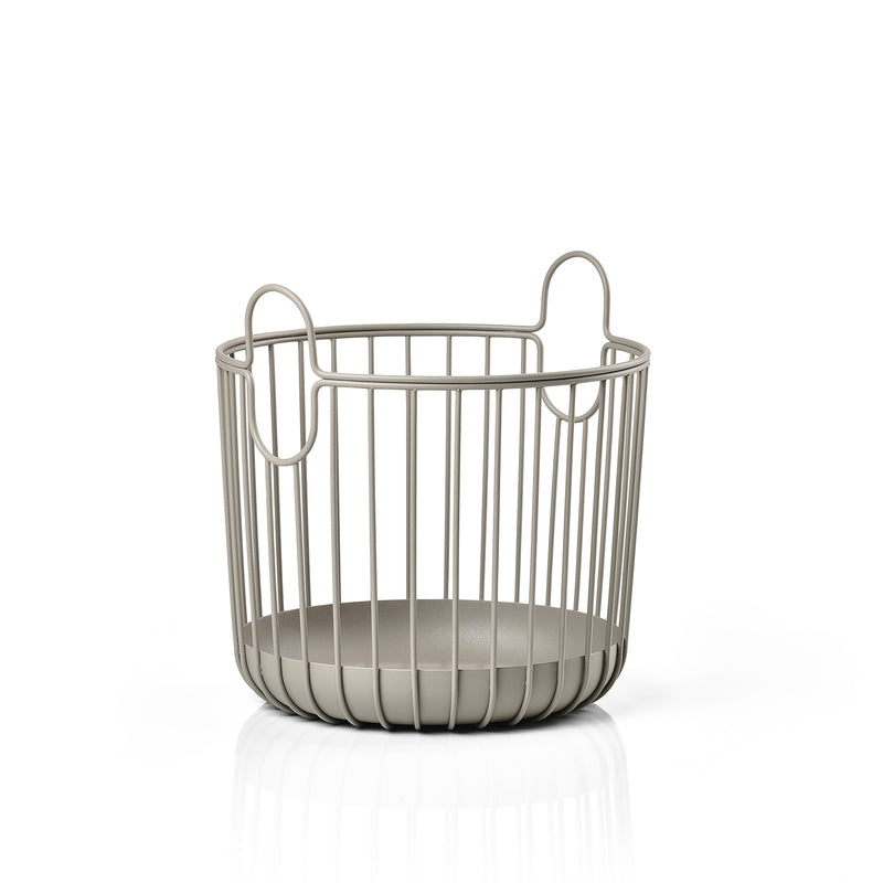 Zone Denmark - Inu Aufbewahrungskorb | Ø 20 x H 20 cm / taupe