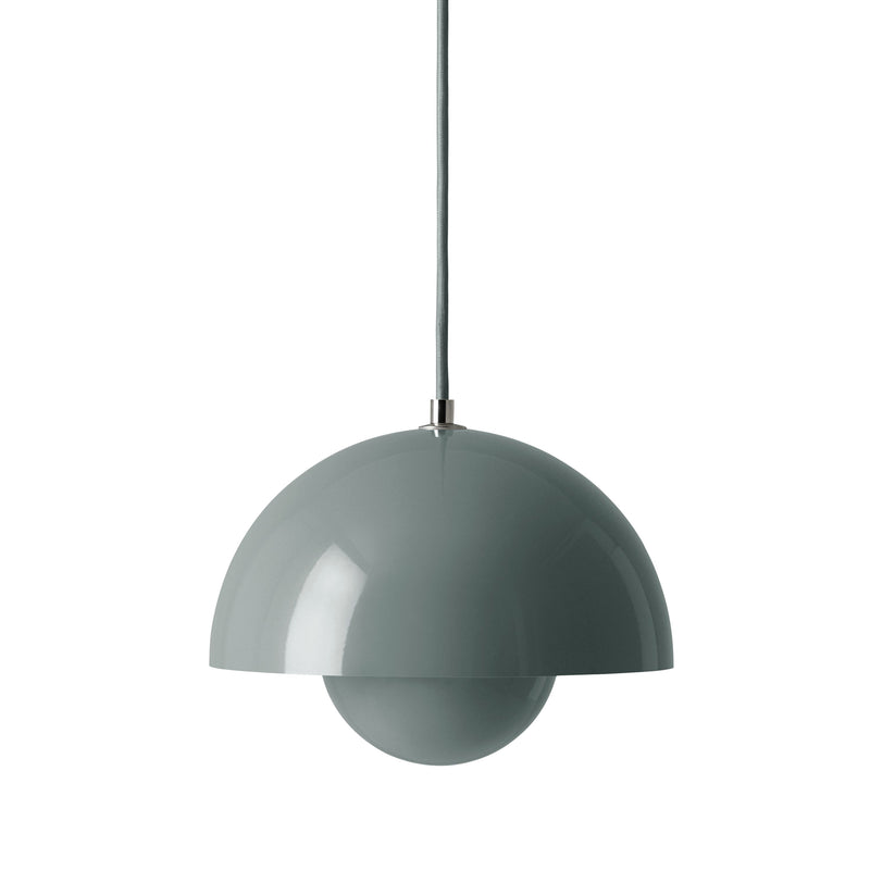 &Tradition - FlowerPot Pendelleuchte VP1 (farbig) | steinblau
