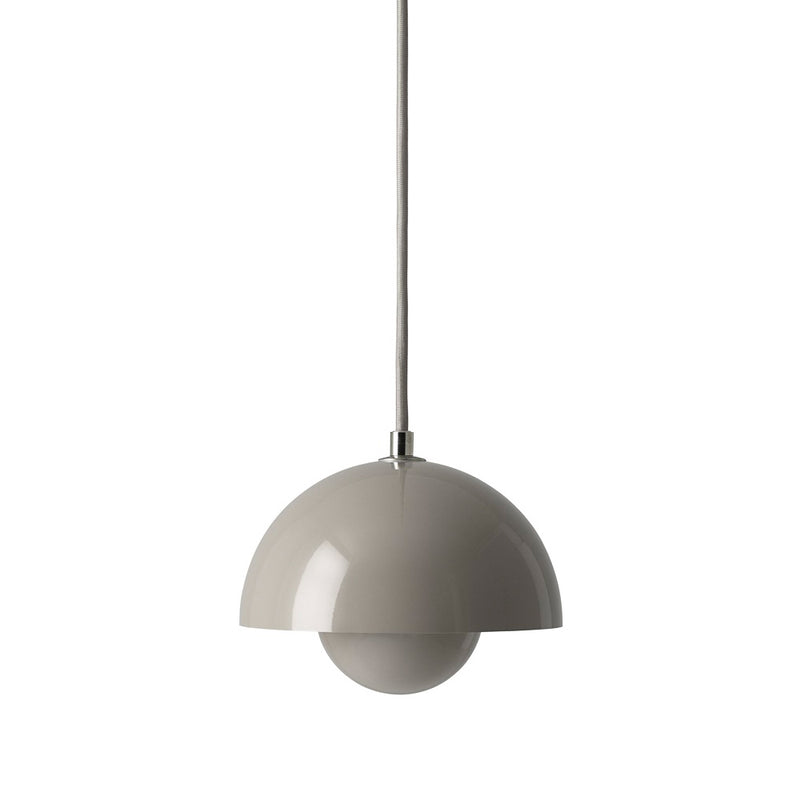 &Tradition - FlowerPot Pendelleuchte VP10 | grau-beige