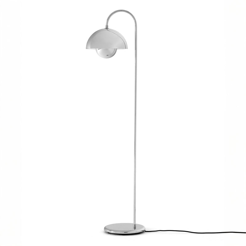 &Tradition - FlowerPot Stehleuchte VP12 | Chrom