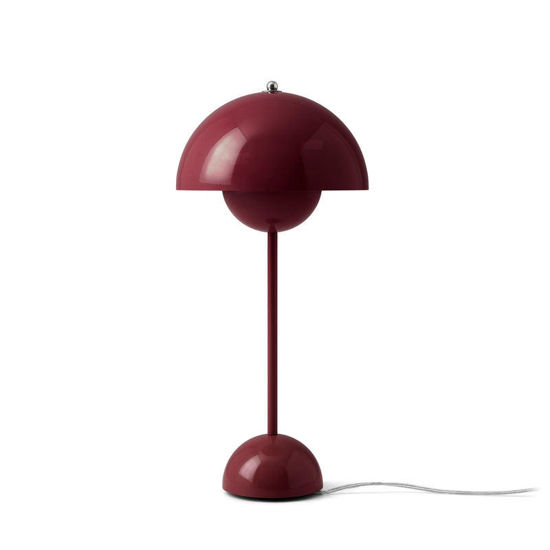 &Tradition - FlowerPot Tischleuchte VP3 | dunkle pflaume