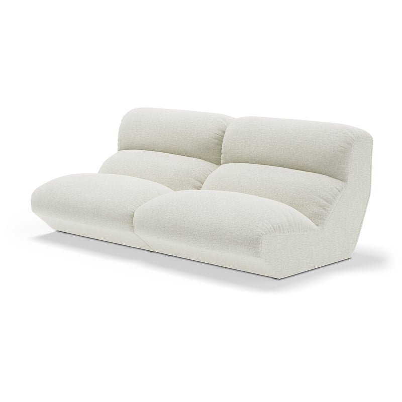 &Tradition - Hi Lo 2-Sitzer Sofa | Gabriel Grain 61229 / Beige