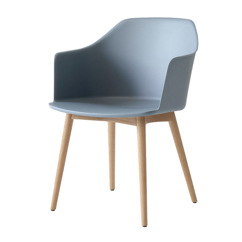 &Tradition - Rely Armchair HW76 | hellblau / Eiche