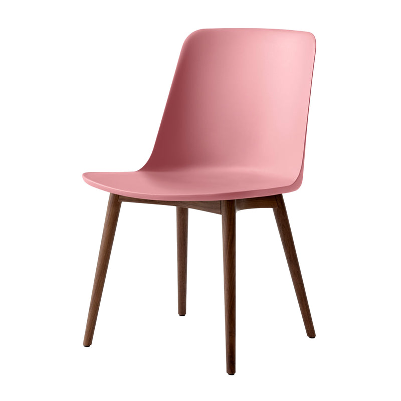 &Tradition - Rely Side Chair HW71 | soft pink / Walnuss