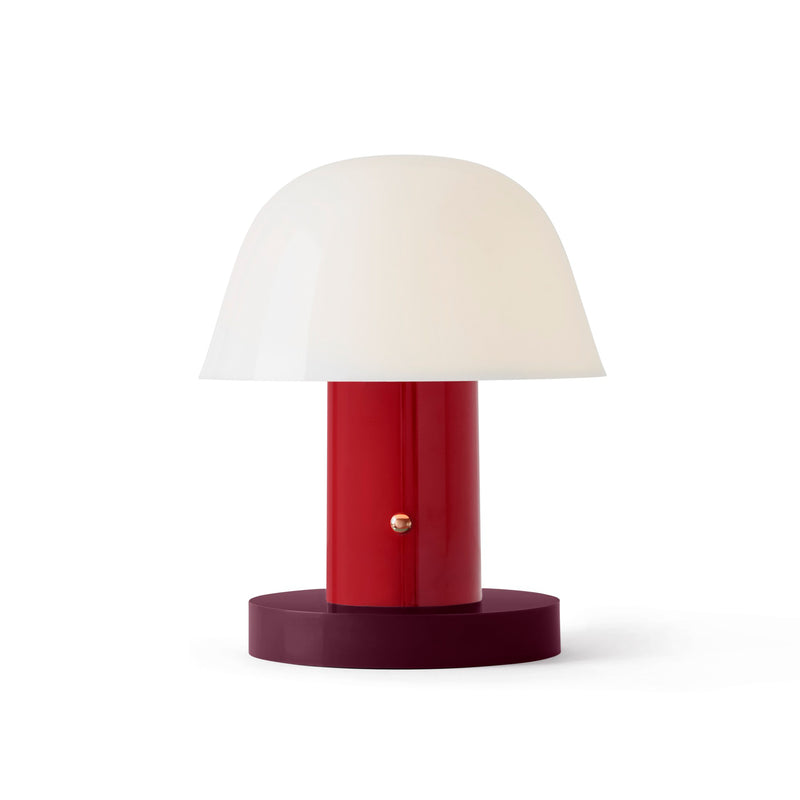 &Tradition - Setago JH27 Akku-Leuchte Indoor & Outdoor | maroon & grape