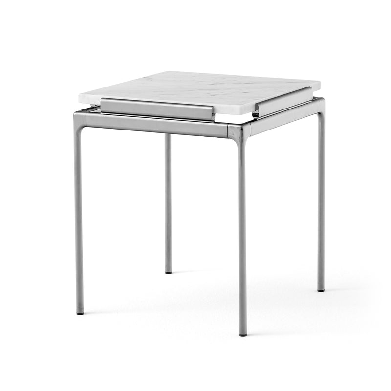 &Tradition - Sett Side Table LN11 | bianco carrara