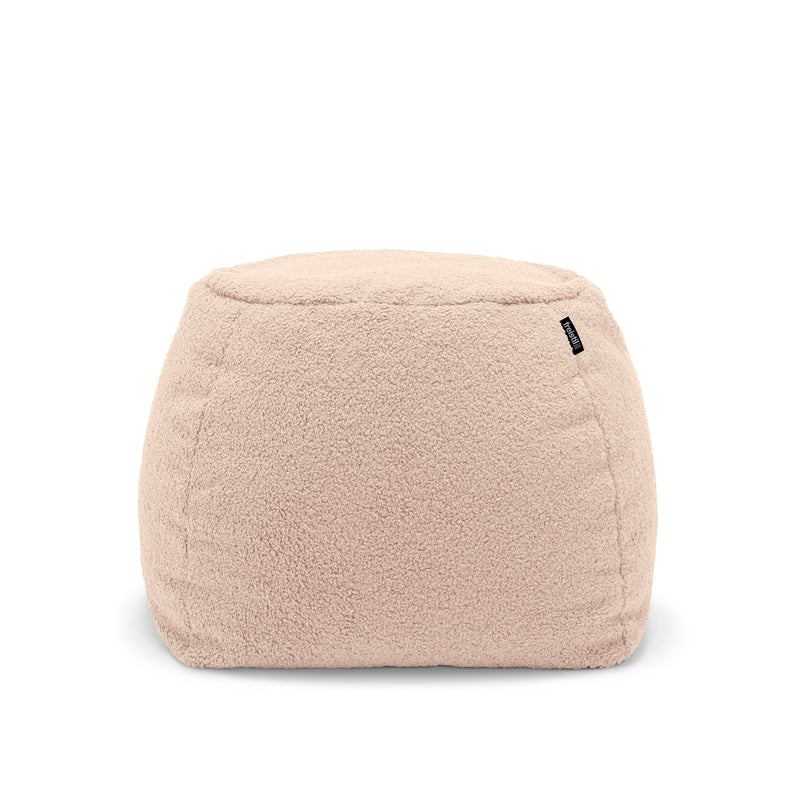 freistil - 173 Pouf | perlweiß rosé