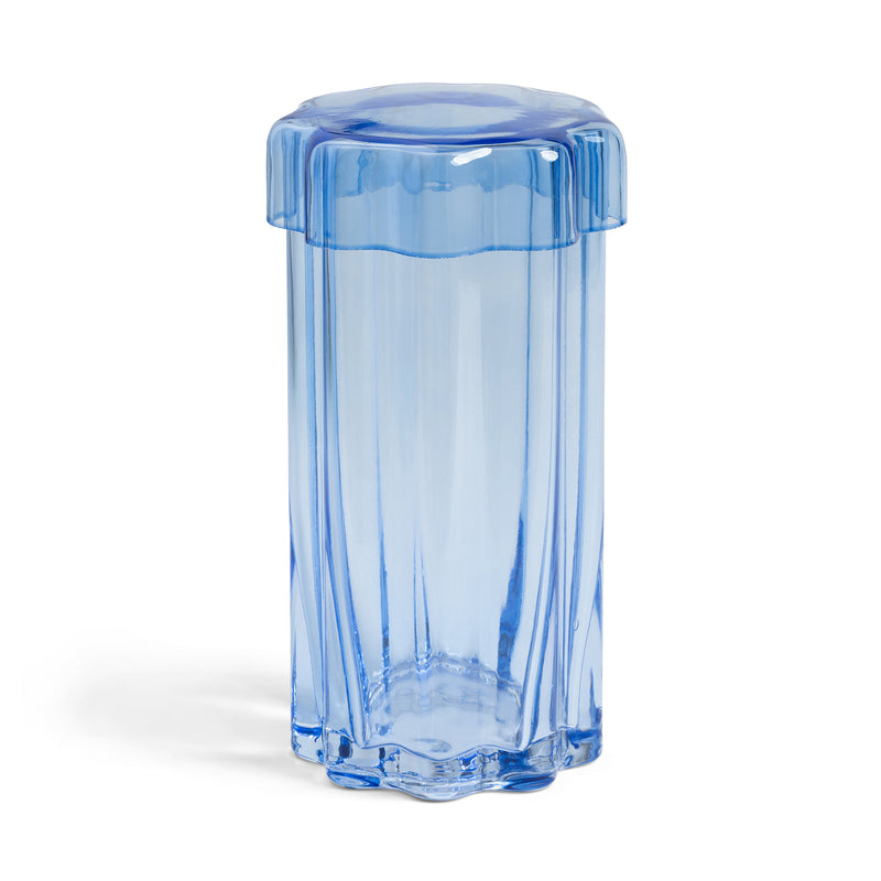 &klevering - Astral Vorratsglas mit Deckel | blau