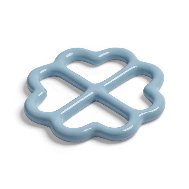 &klevering - Clover Topfuntersetzer | blau