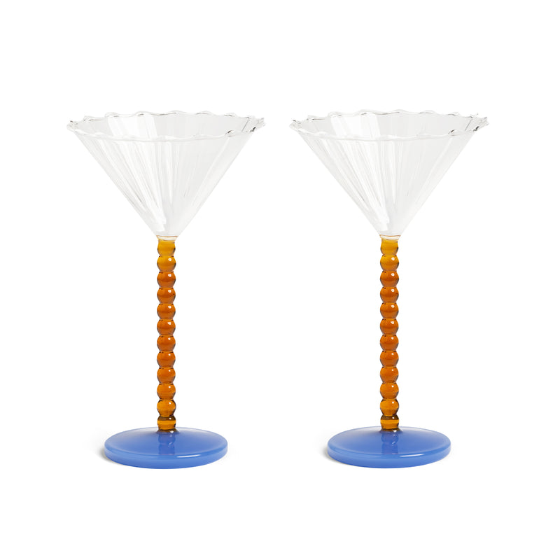 &klevering - Coupe Perle Cocktailglas | caramel