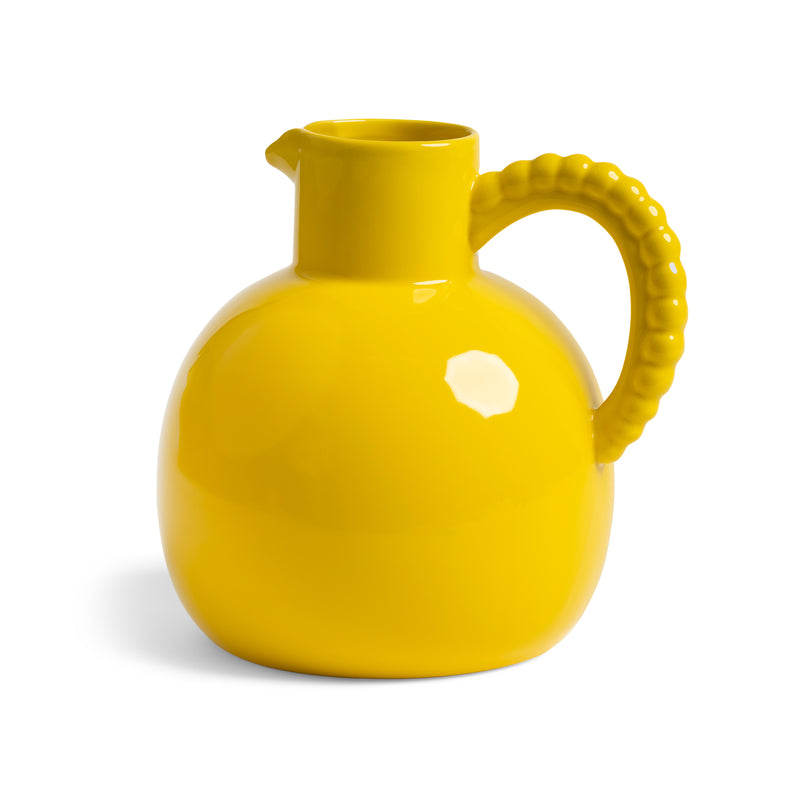 &klevering - Perle Karaffe | gelb