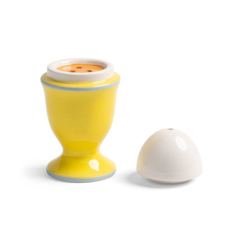 &klevering - Salz- und Pfefferstreuer Egg | gelb