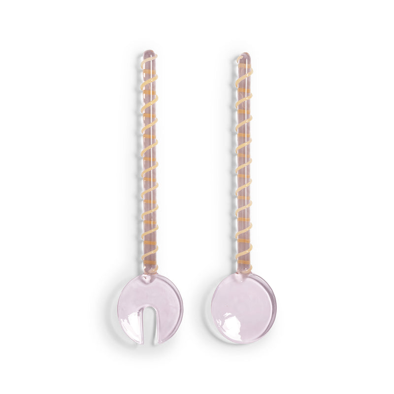 &klevering - Sling Salatbesteck | rose