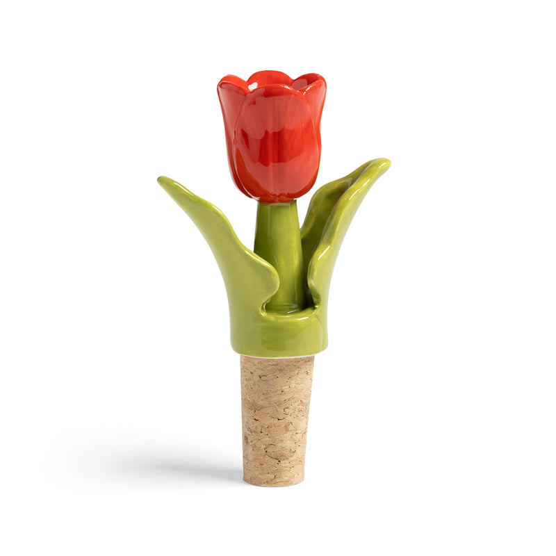 &klevering - Tulip Flaschenverschluss | rot