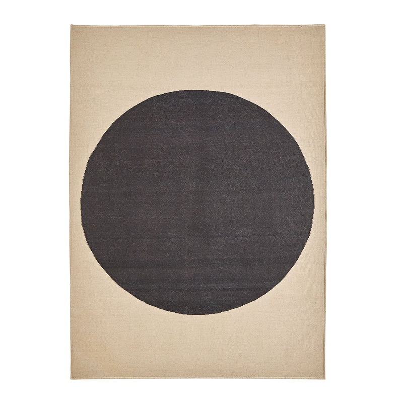nanimarquina - Topo Wollteppich | 200 x 300 cm / schwarz