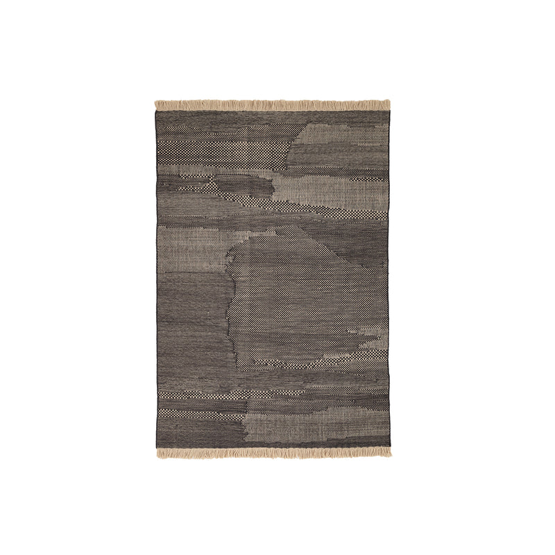 nanimarquina - Wabisabi Wollteppich | 170 x 240 cm / anthrazit