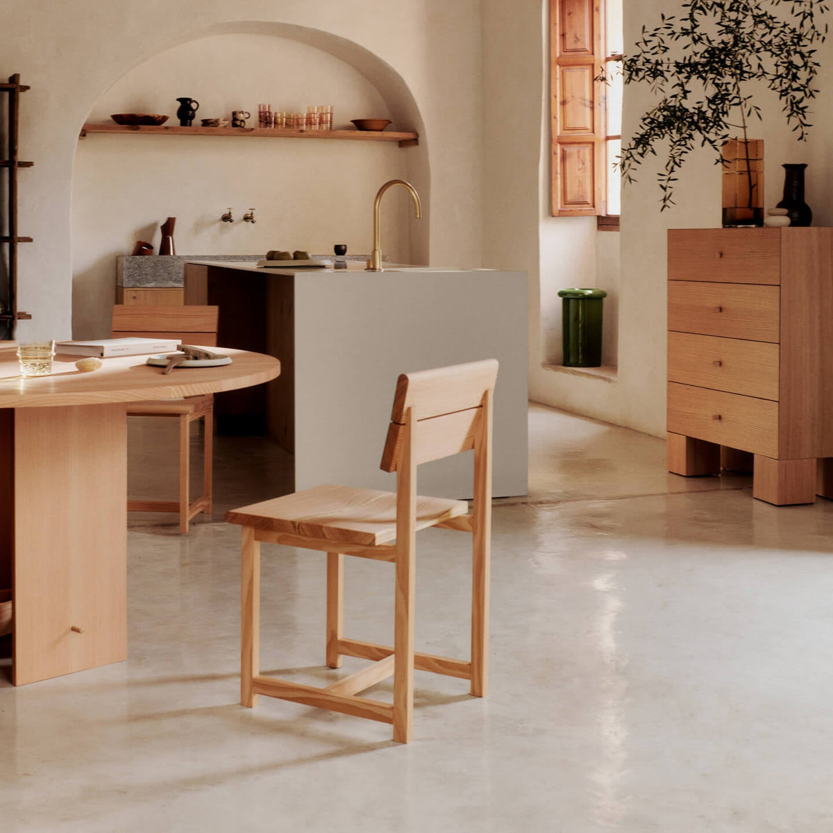 Ferm Living - Vist stoel, douglasspar geolied