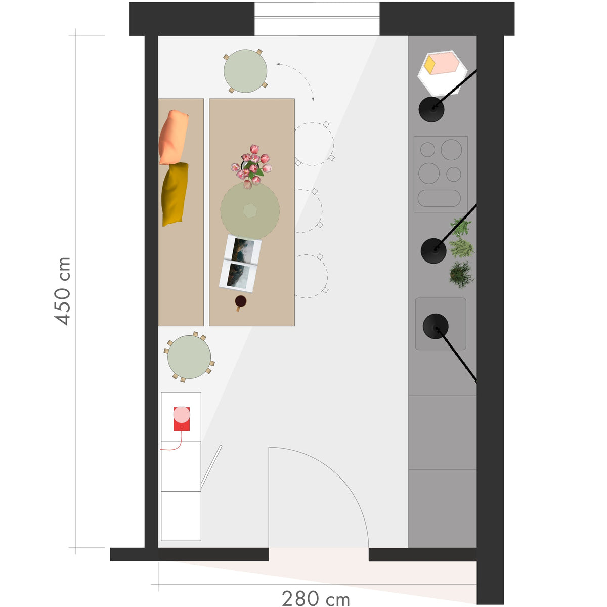 Kleine keuken inrichten