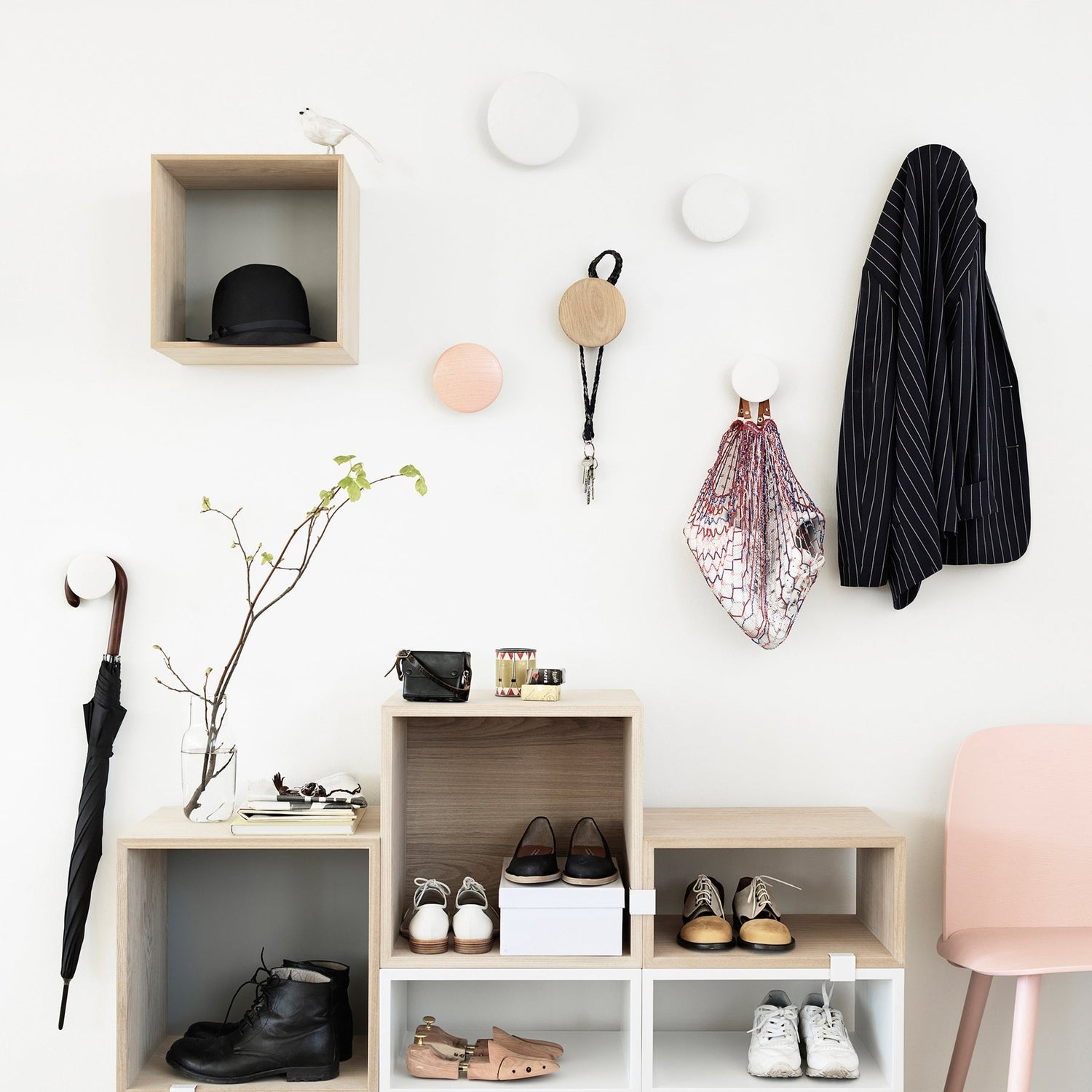 Wandhaken 'The Dots' van Muuto