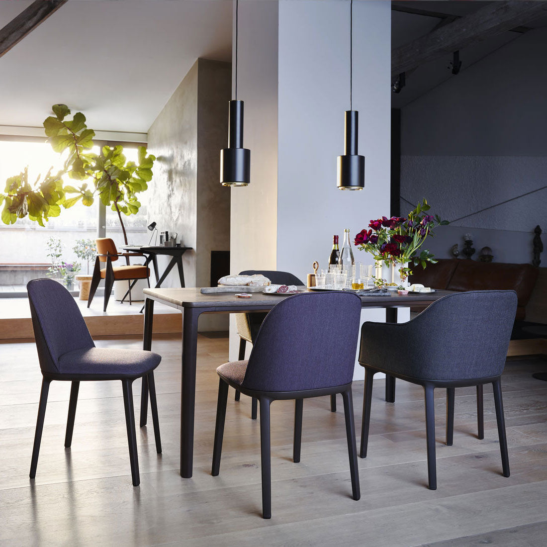 Softshell Side Chair van Vitra
