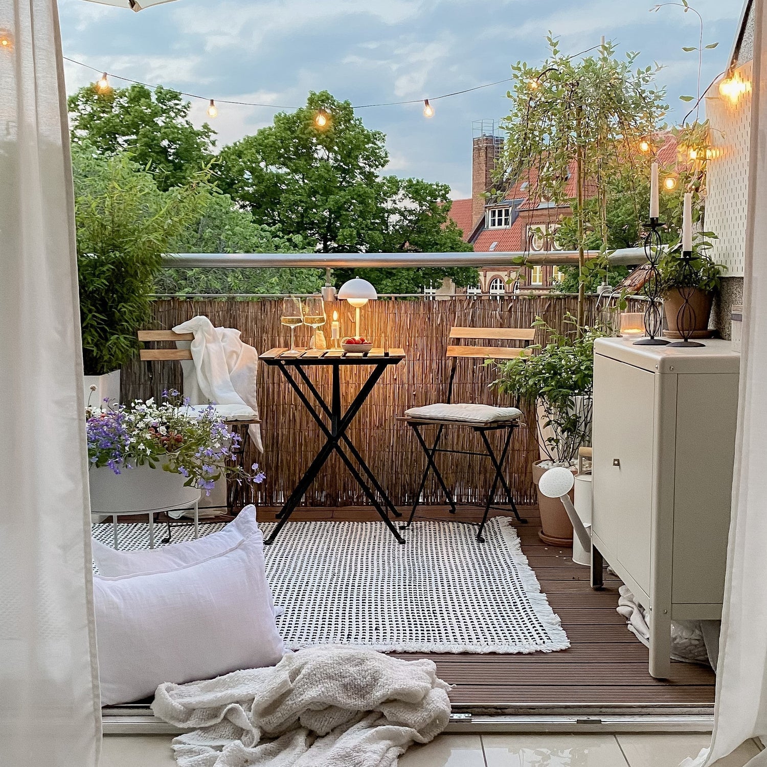 Kleiner Balkon gestalten