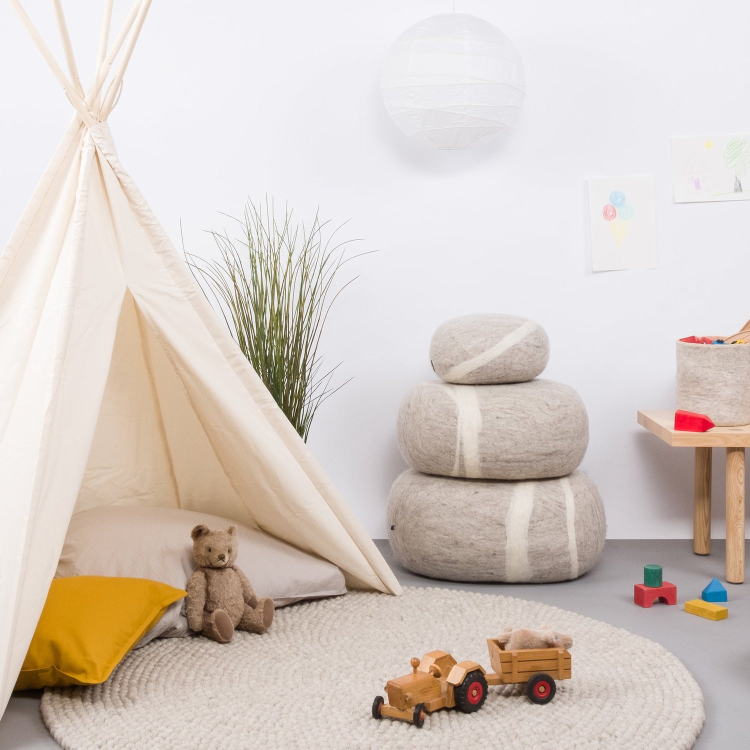Kuschelecke im Kinderzimmer einrichten