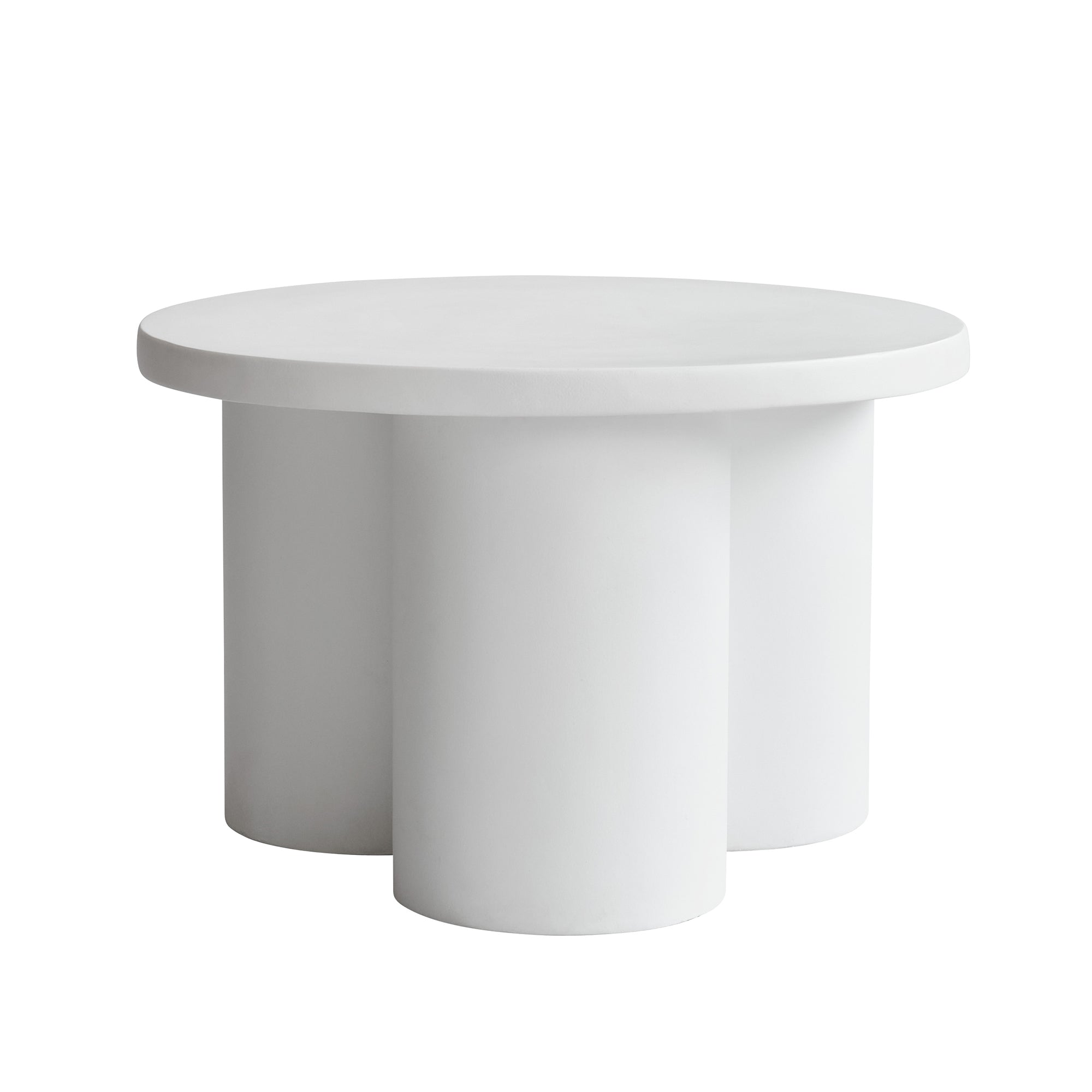 101 Copenhagen - Big Foot Beistelltisch | niedrig / bone white