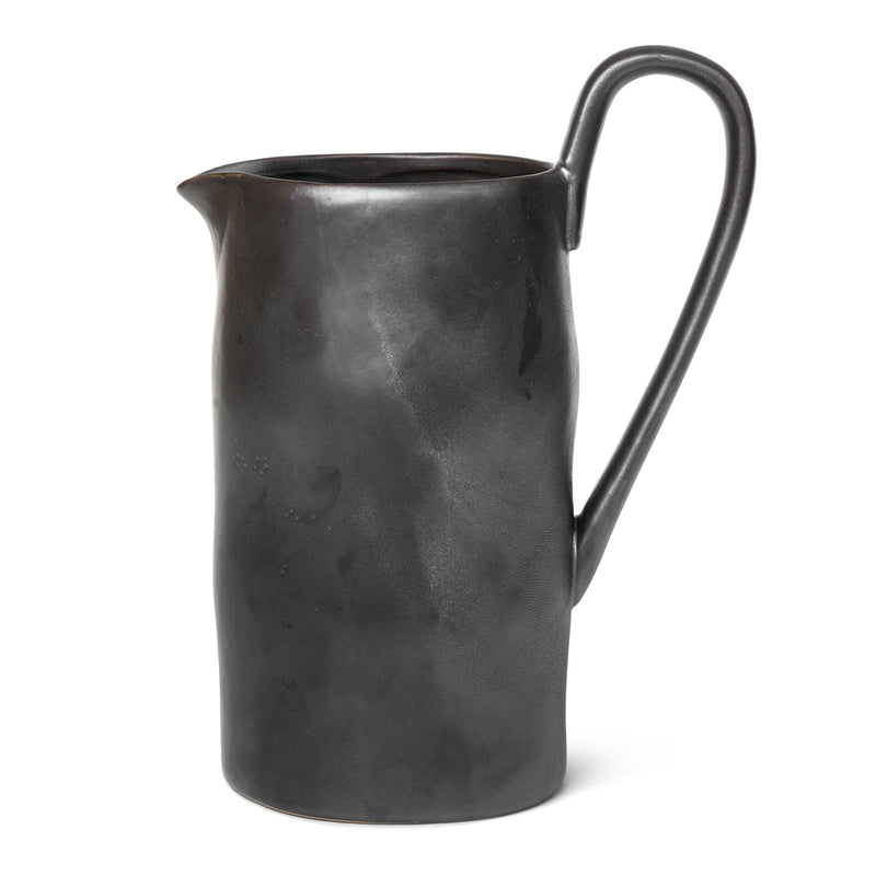 Ferm Living - Flow Krug | schwarz