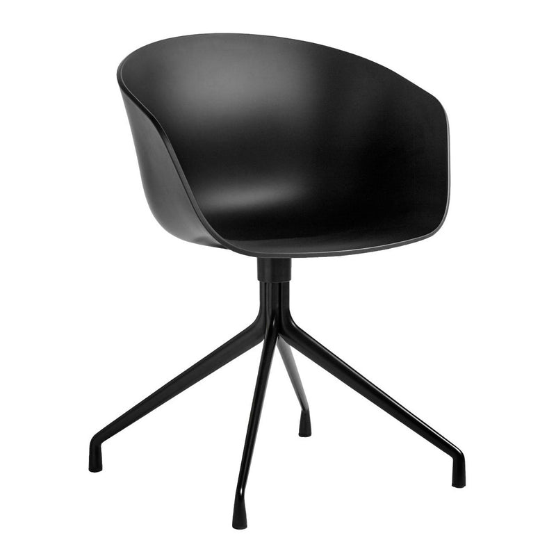 HAY - About A Chair AAC 20 | black 2.0 / pulverbeschichtet schwarz