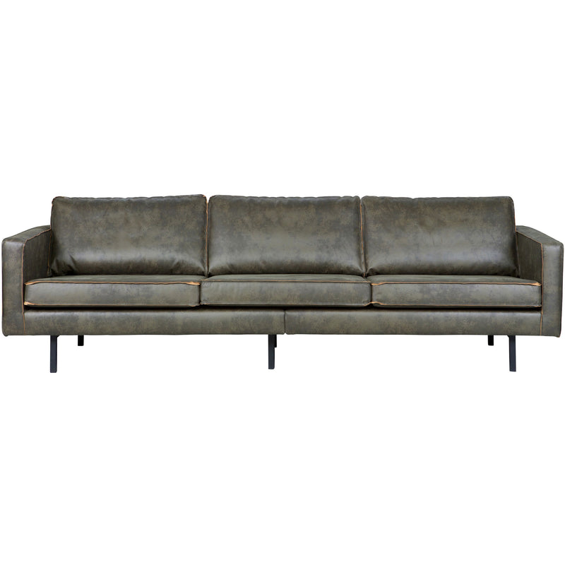 WOOOD Premium - Rodeo Sofa | Ecoleder army / 3-Sitzer