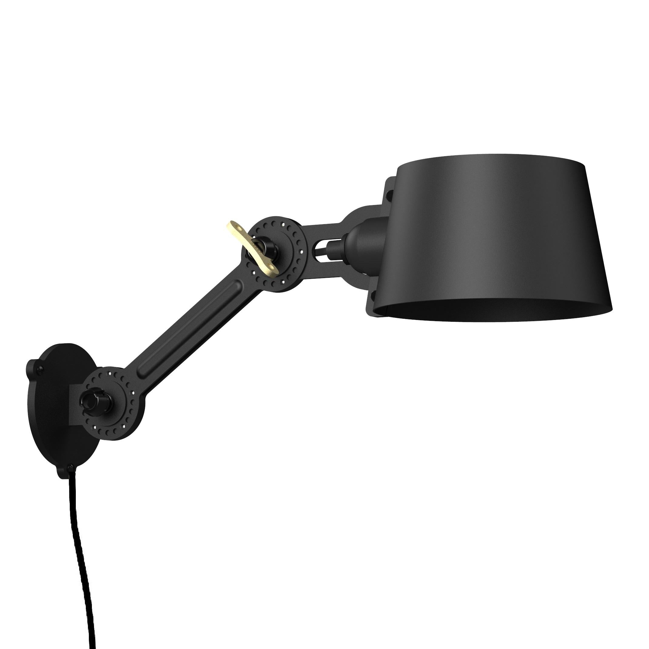 Tonone - Bolt Sidefit Wandleuchte klein | Kabel / smokey black