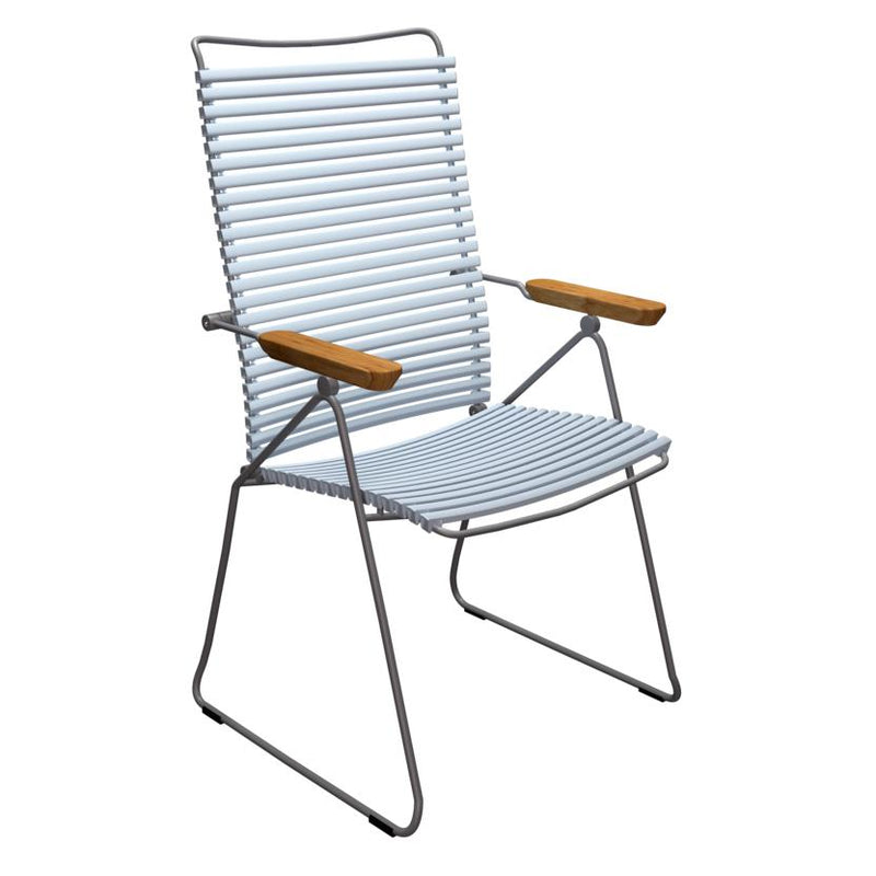 HOUE - CLICK Position Outdoor Armlehnstuhl | hellblau