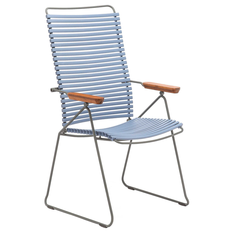 HOUE - CLICK Position Outdoor Armlehnstuhl | taubenblau