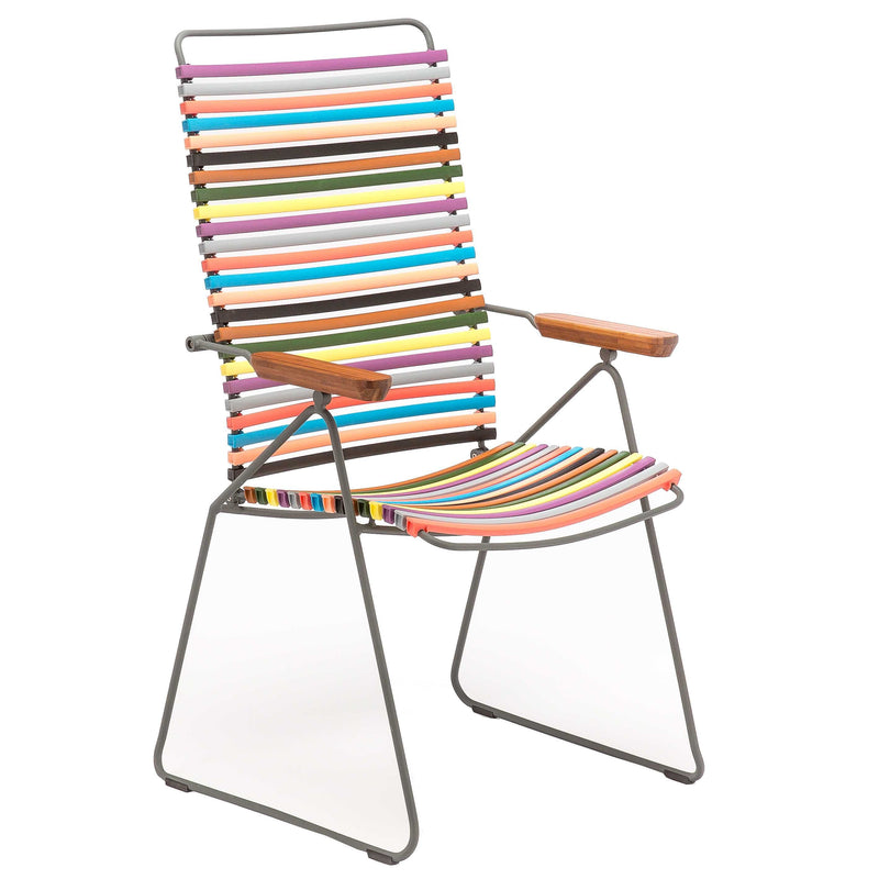 HOUE - CLICK Position Outdoor Armlehnstuhl | multicolor