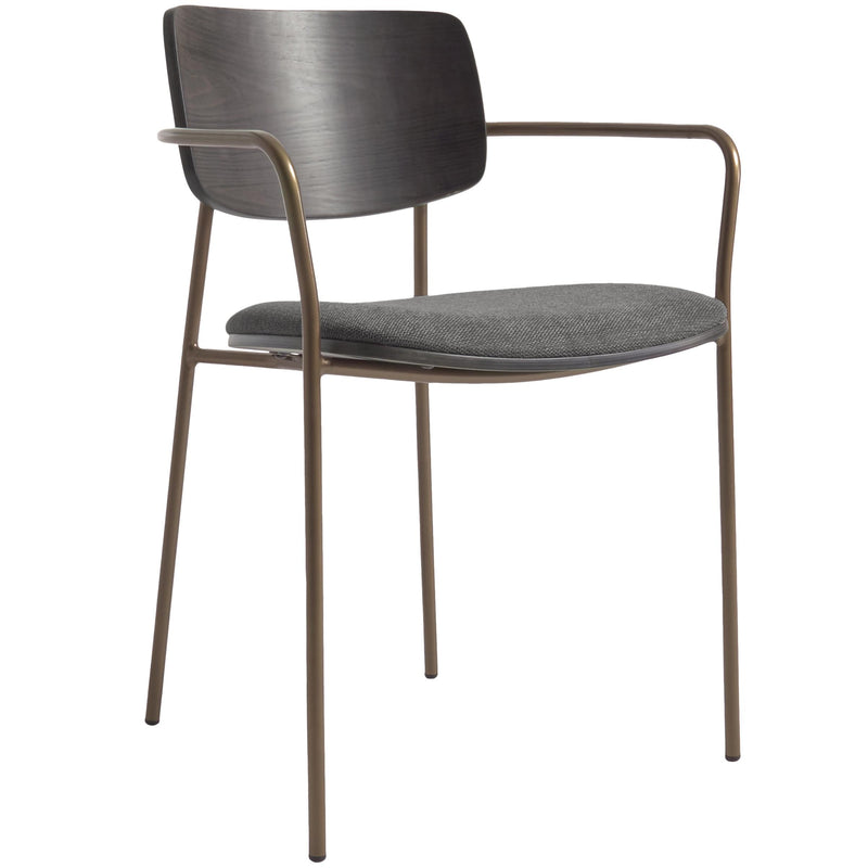 Kave Home - Maureen Stuhl | Esche / messing