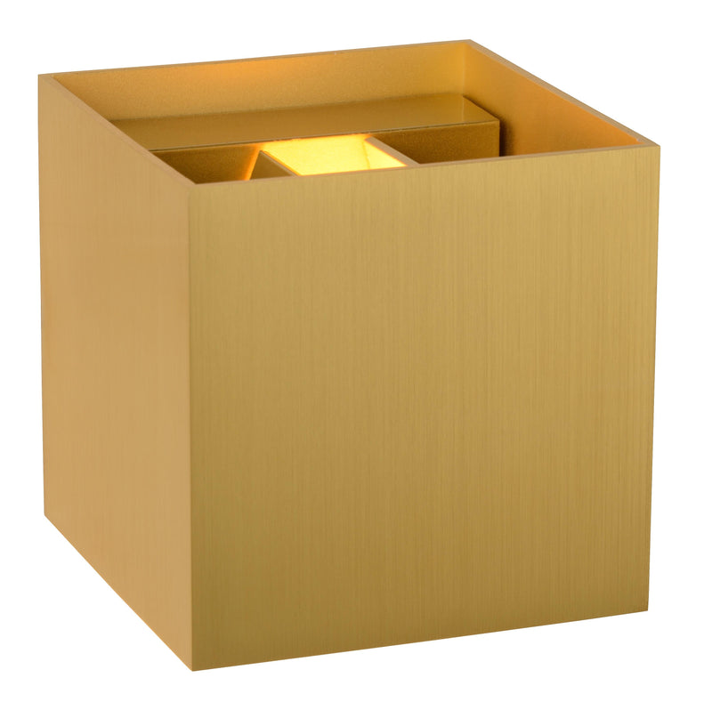 Lucide - XIO Wandleuchte LED, G9 - 1x4W, viereckig | vierkant / Gold